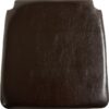Faux Leather Seat Pad (PAIR) - Brown Faux Leather