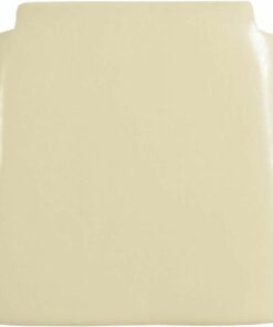 Faux Leather Seat Pad (PAIR) - Cream Faux Leather