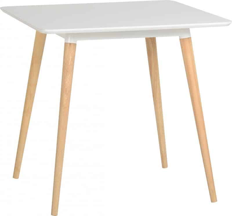 Julian Dining Table - White/Natural