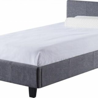 Prado 3' Bed - Grey Fabric