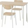 Riley Large Dining Set - Light Oak Effect Veneer