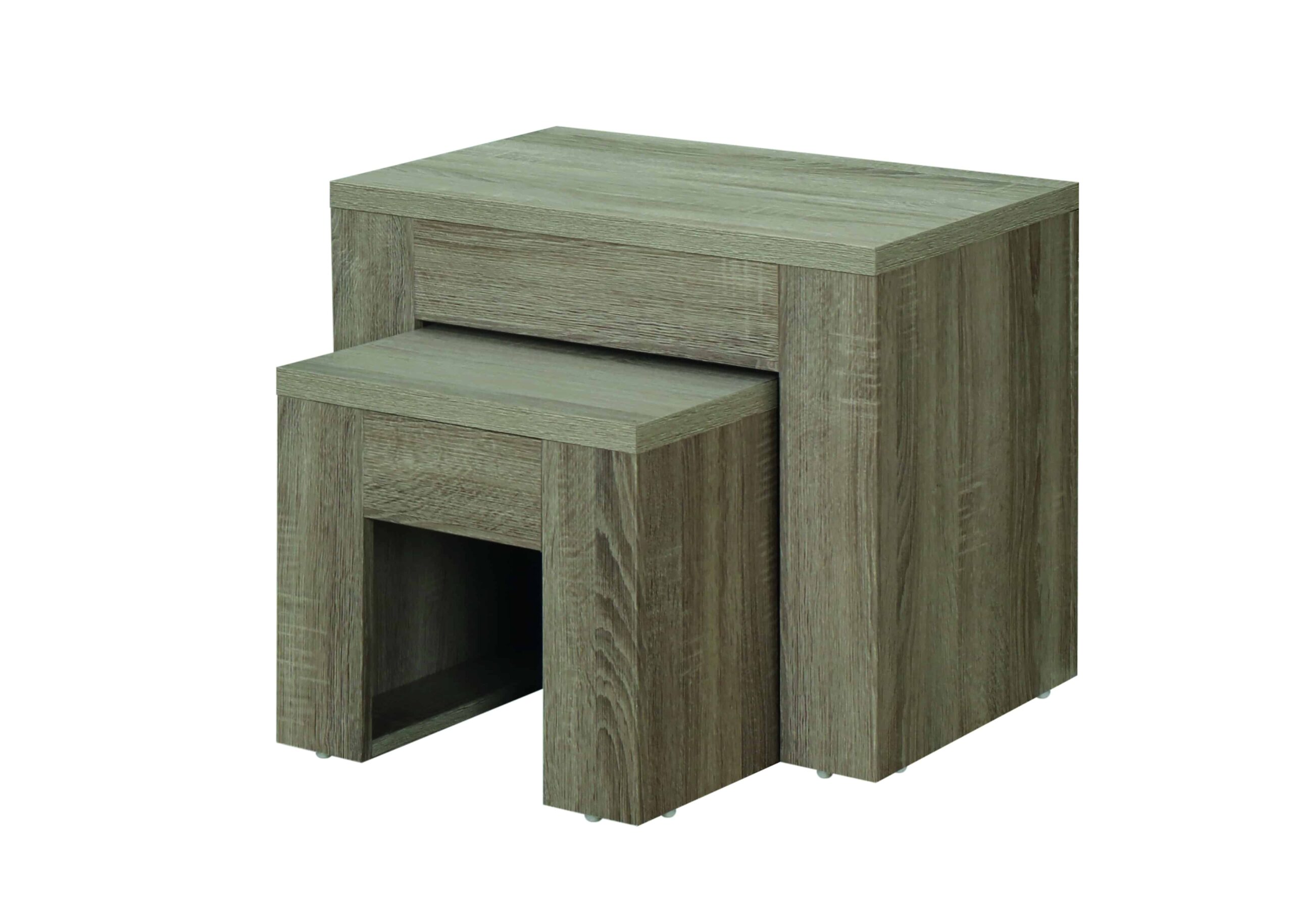 limbs Judgment zone Moda Nest of 2 Tables-Dark Oak | Low Cost Furniture Direct