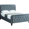 Stockport Bed 4'6 - Grey Fabric