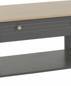 Montreal Coffee Table in Grey and Oak Effect